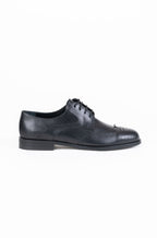 Leather Brogue Wingtip Oxford