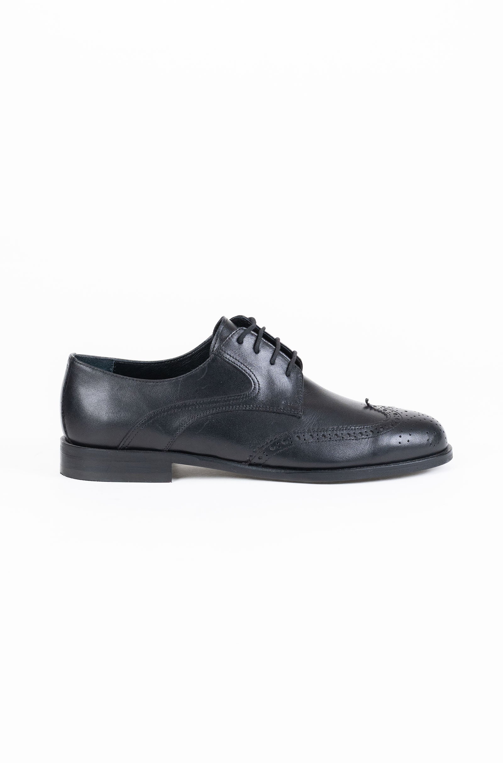 Leather Brogue Wingtip Oxford