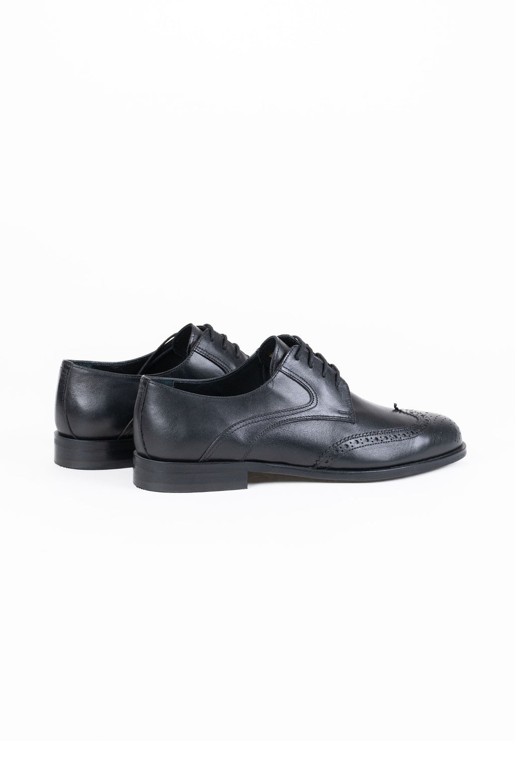 Leather Brogue Wingtip Oxford