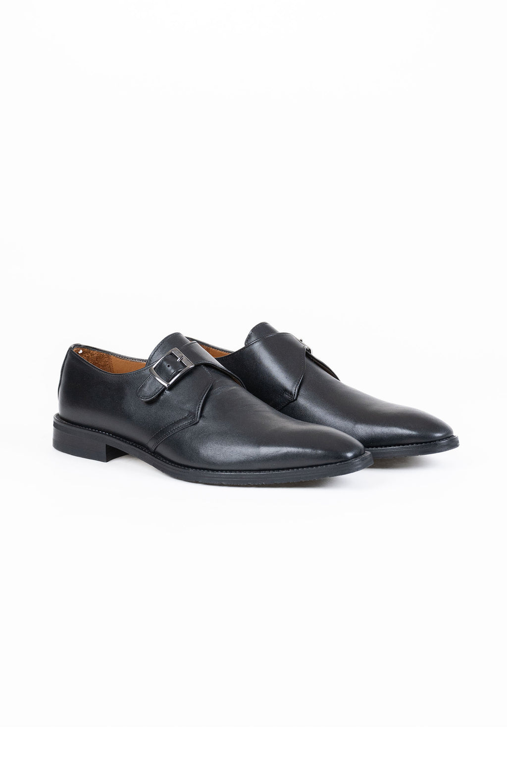 Leather Monk Strap Formal Shoes