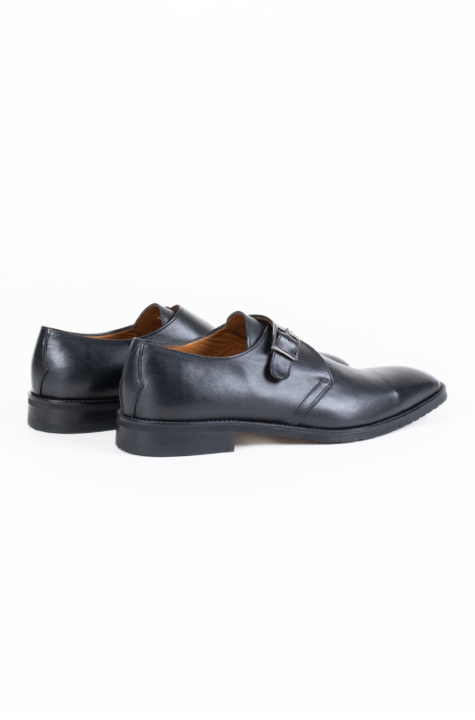 Leather Monk Strap Formal Shoes