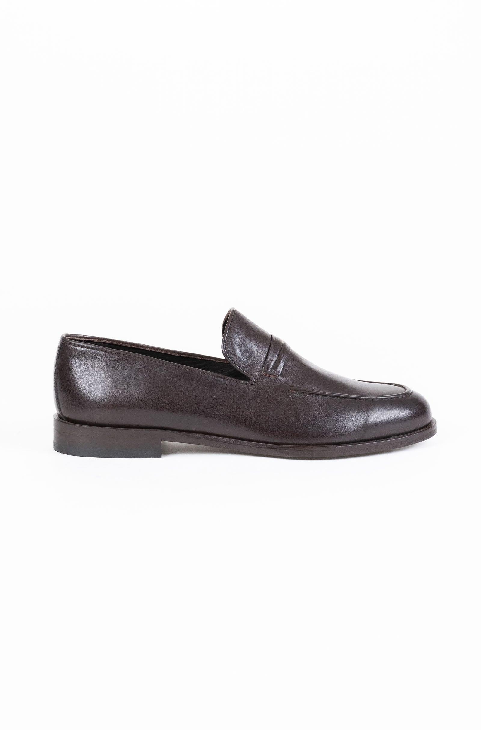 Leather Saddle Loafer