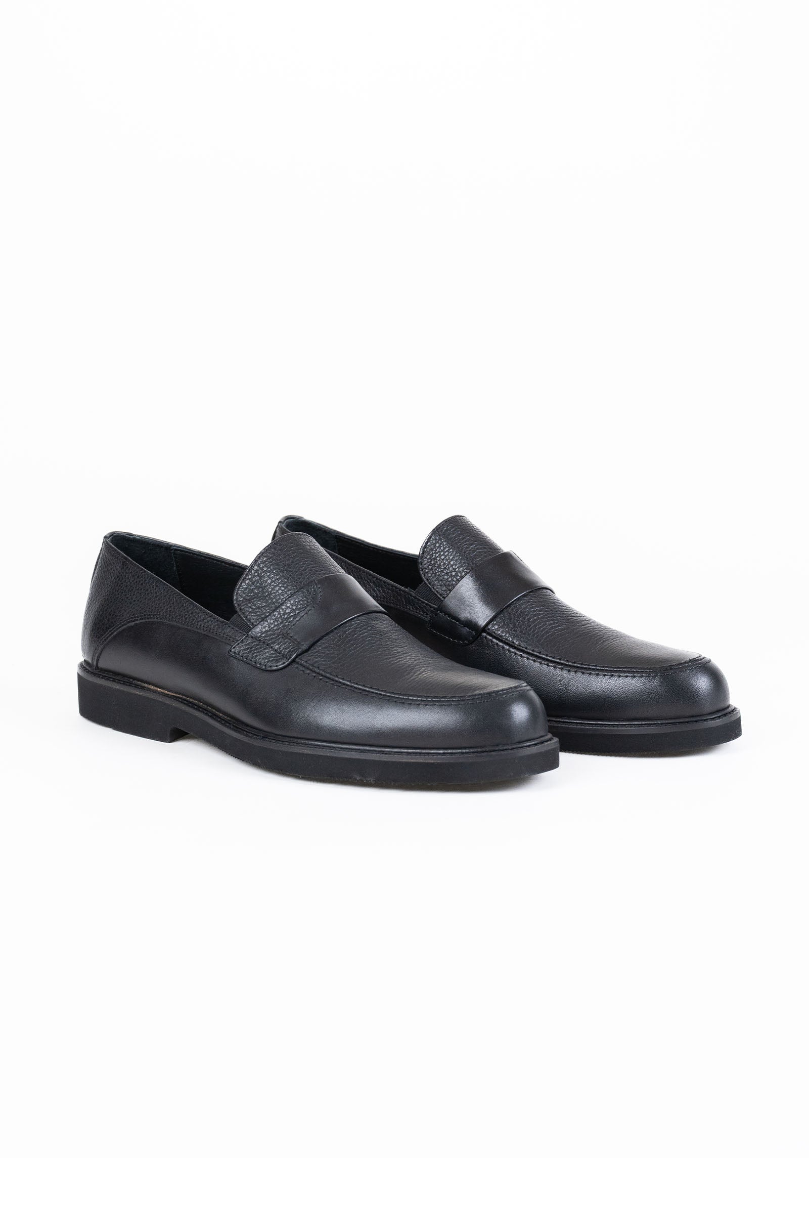 Leather Strap Loafer