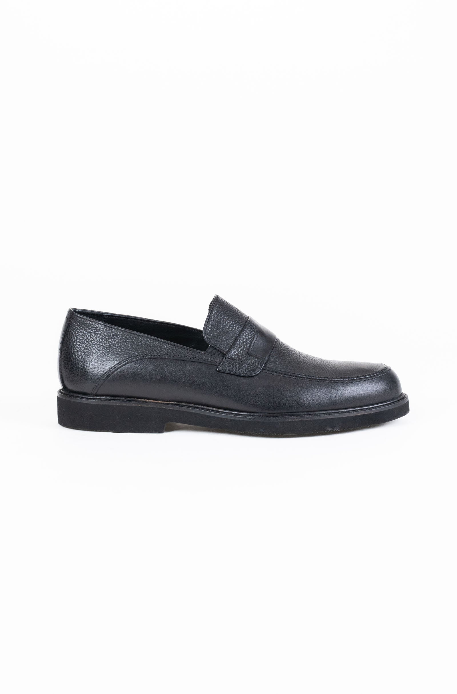 Leather Strap Loafer