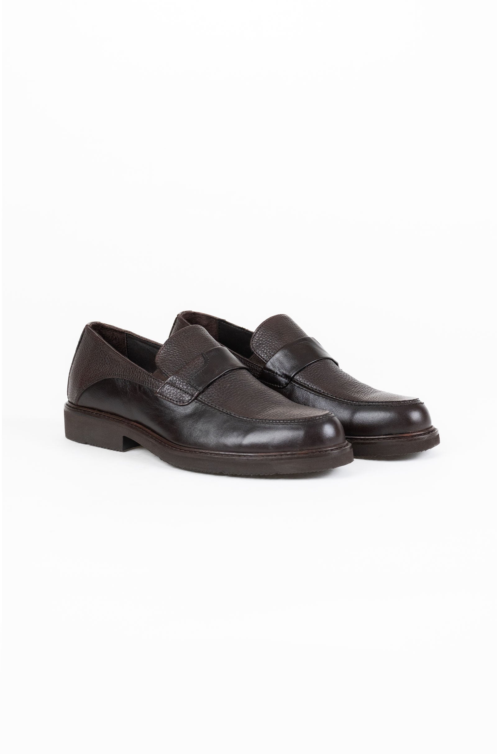 Leather Strap Loafer