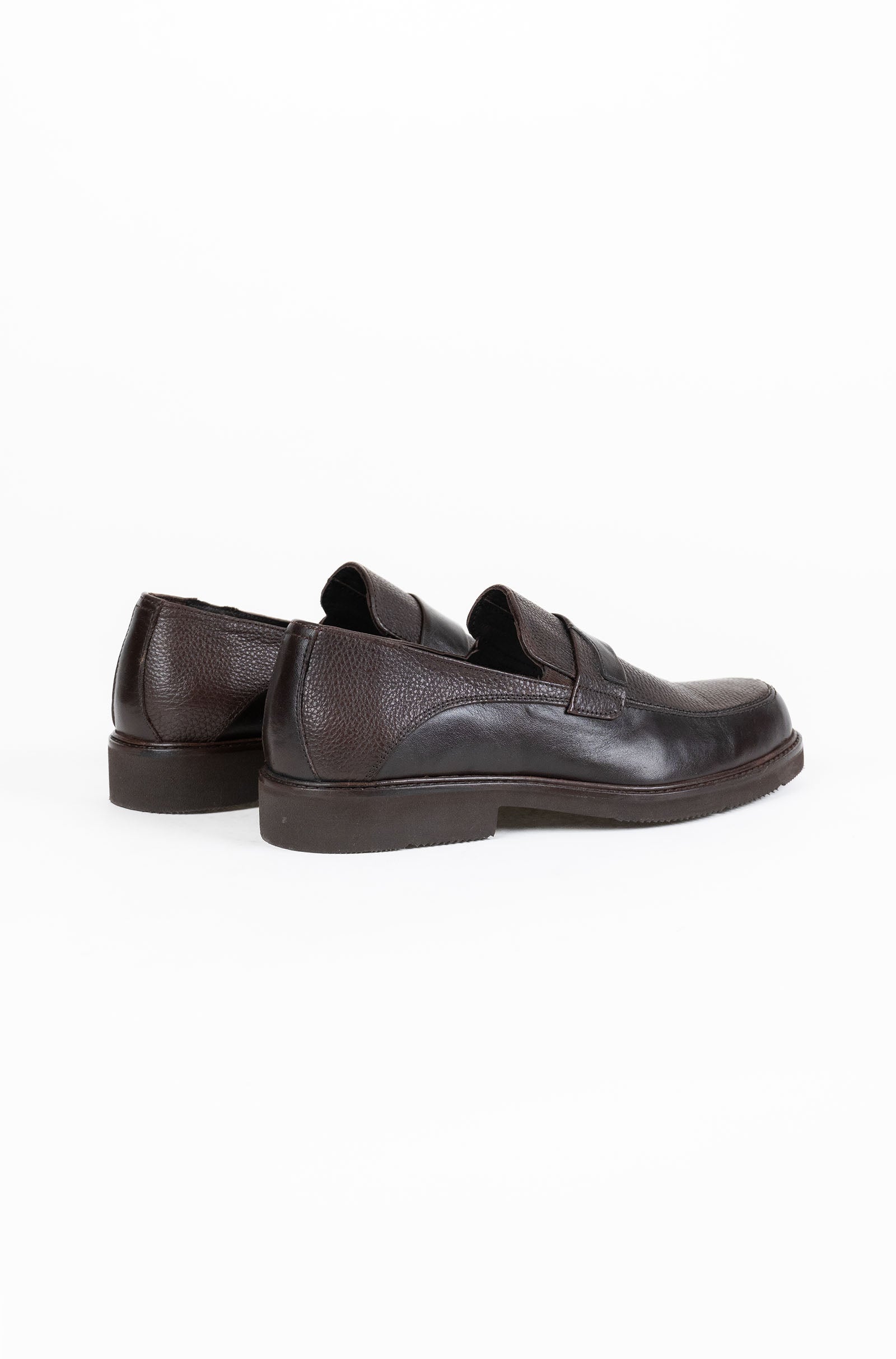 Leather Strap Loafer