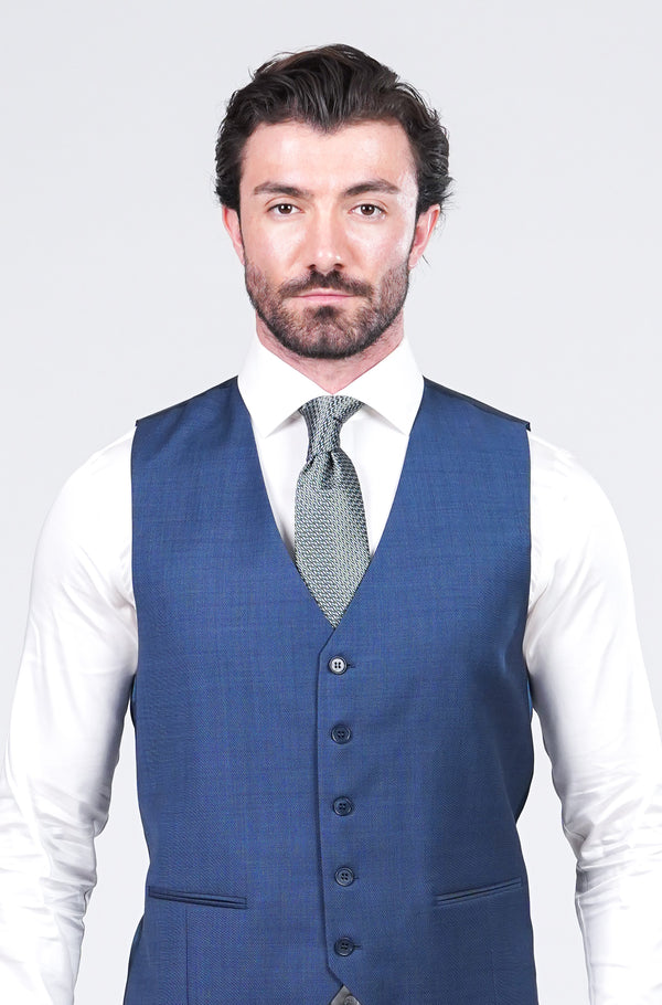 Notte Navy Waistcoat