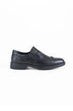 Leather Slip-On Wingtip Brogue Formal Shoes