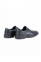 Leather Slip-On Wingtip Brogue Formal Shoes