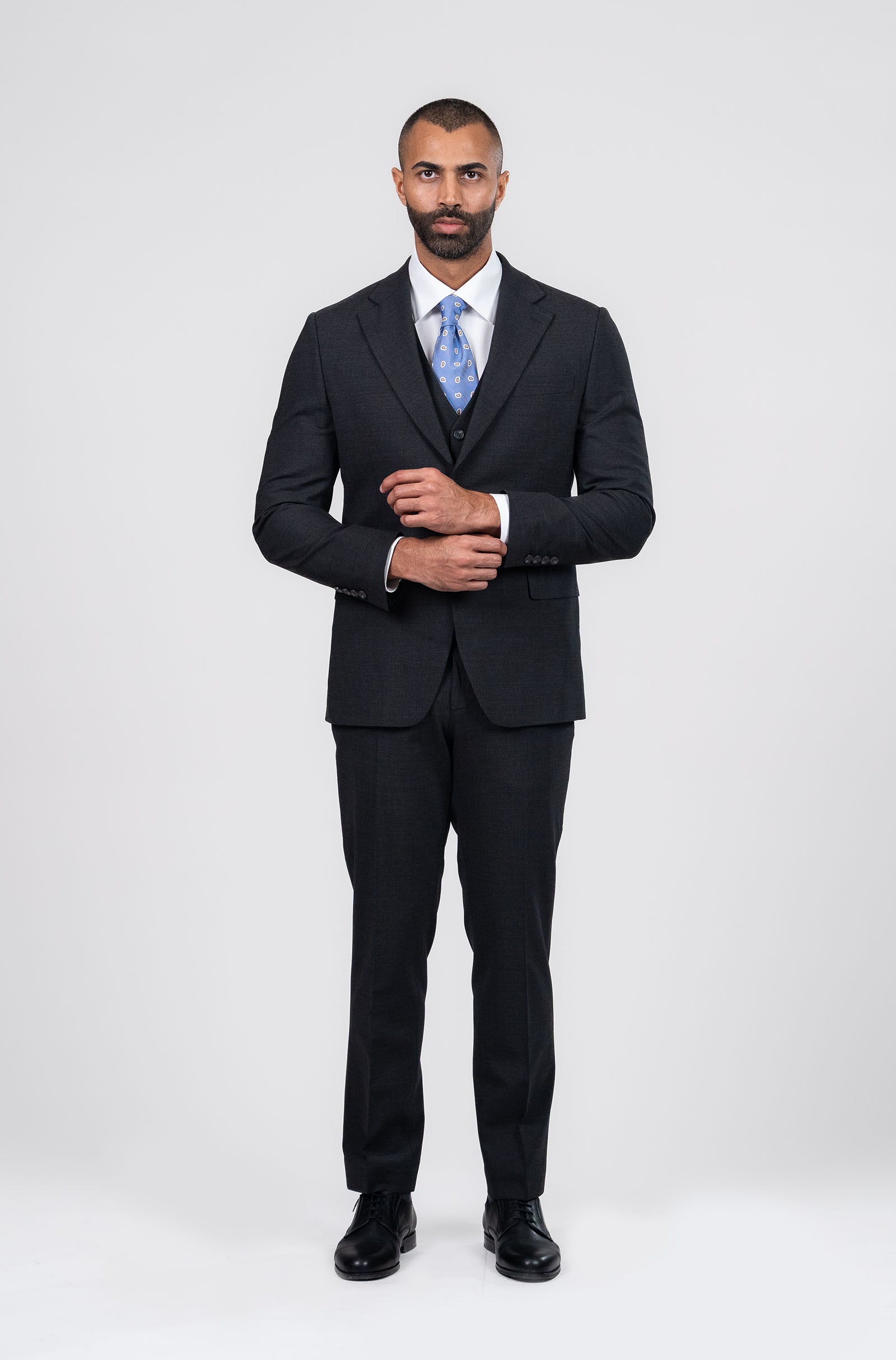 Mellange Flexury Super 120s Suit