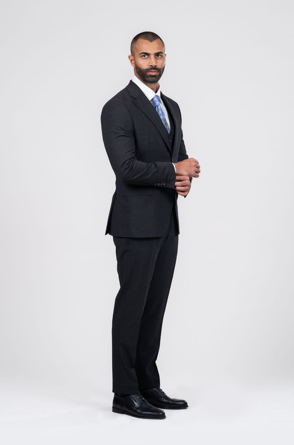 Mellange Flexury Super 120's Suit
