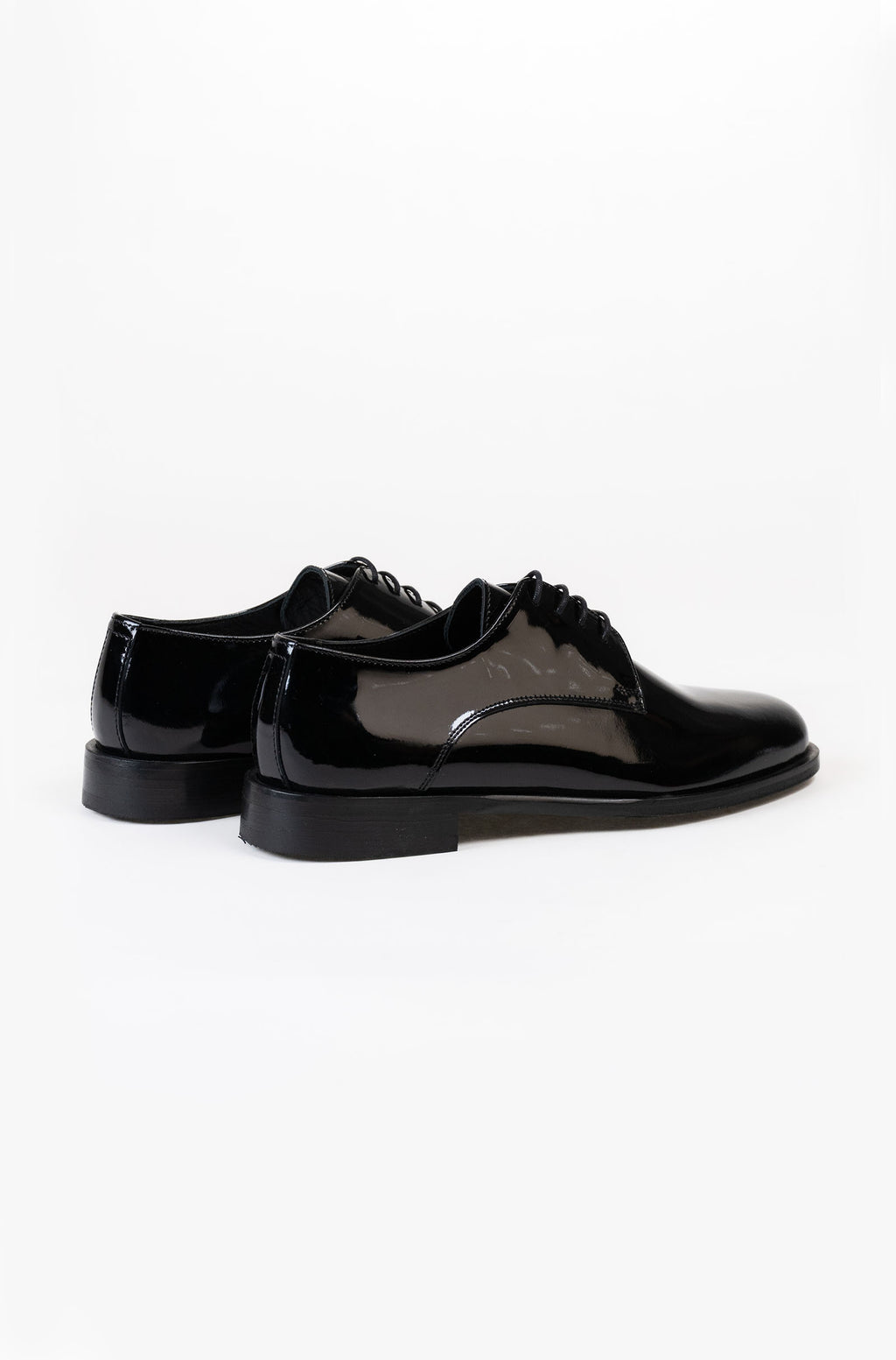 Patent Leather Derby Formal Shoes